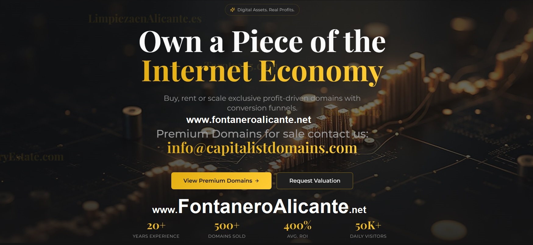 FontaneroAlicante.net - marca para servicios de fontanería en Alicante